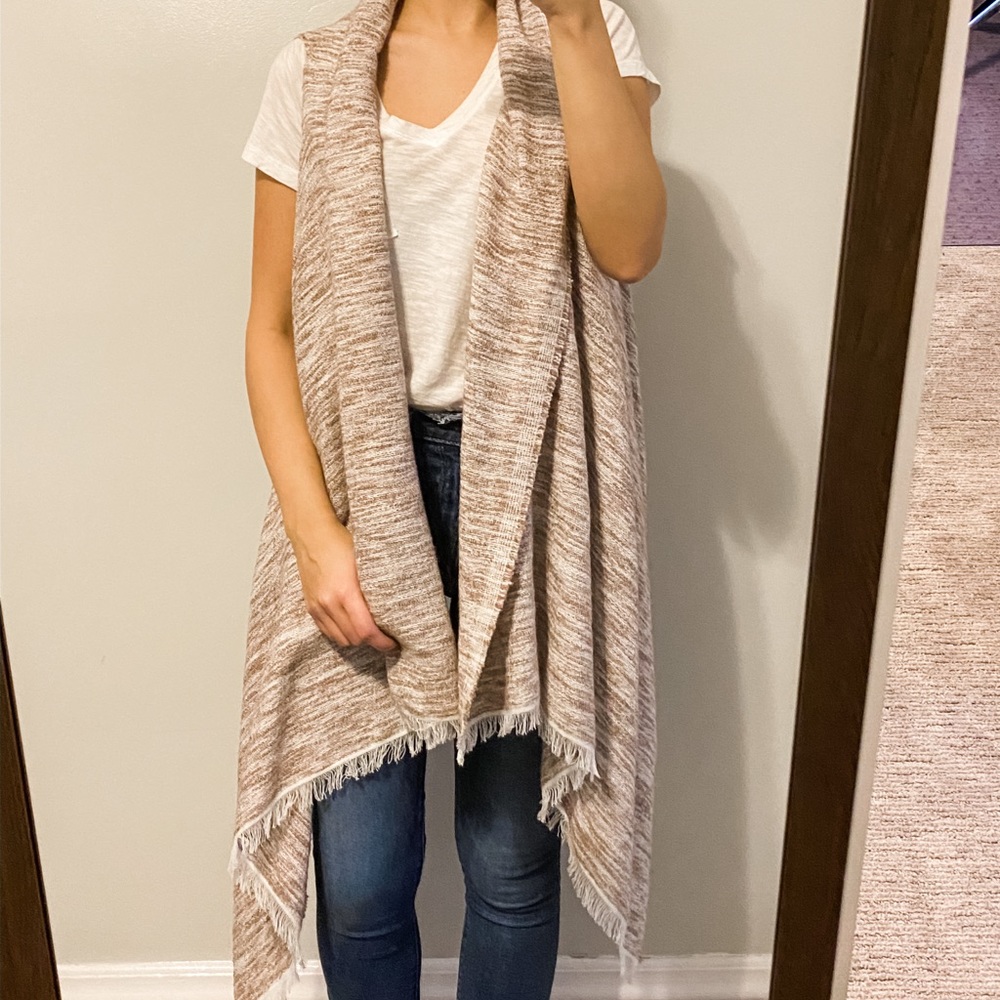 Express Long tunic style sweater vest